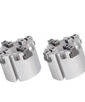 Heavy Duty Pneumatic Claw Gripper Cylinder For Hfc16 20 Hfcy16 20 Hfcx16 20 Series precision clamp actuator image from side view.