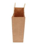 50 Pack Kraft Paper Shopping Bags With Handles Eco Friendly Reusable Durable Large Capacity For Shopping Gift Wrapping DIY Decor Takeout Food 280x280x150mm