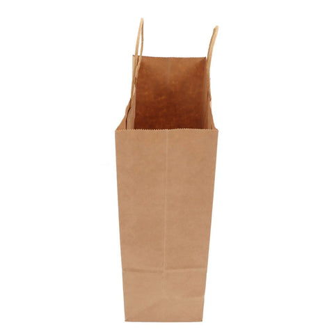 50 Pack Kraft Paper Shopping Bags With Handles Eco Friendly Reusable Durable Large Capacity For Shopping Gift Wrapping DIY Decor Takeout Food 280x280x150mm