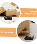 Six Station Blue Desktop Tape Dispenser Set With Six Premium Adhesive Rolls For Legit Heavy Duty Packing Smooth Desk Organization And No Sweat Sealing Top Shelf Workspace Solution in a versatile use scenario.