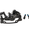 Heavy Duty Mechanical Disc Brake Caliper Front And Rear Kit With Solid Metal Pads For Mountain Folding And Road Bikes, black metal finish with bolts included.