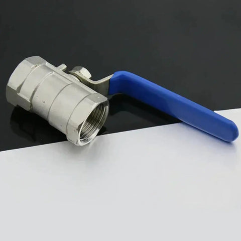 Stainless Steel Ball Valve Handle DN25 Outdoor Faucet Replacement Accessory 10x6mm Shaft For Garden Hose Nozzle Pump Rust Resistant