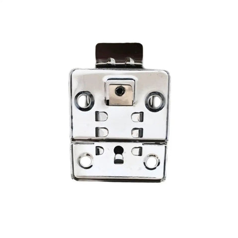 Heavy Duty Stainless Steel Spring Latch Hasps Lock for Belts and Backpacks, Easy Install Silver Toggle Latch for Hardware Use