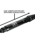 Badass Lightweight Pneumatic Micro Die Grinder With Variable Throttle Reaching 70000 Rpm Solid Steel Build, 5.38" length for tight spaces.