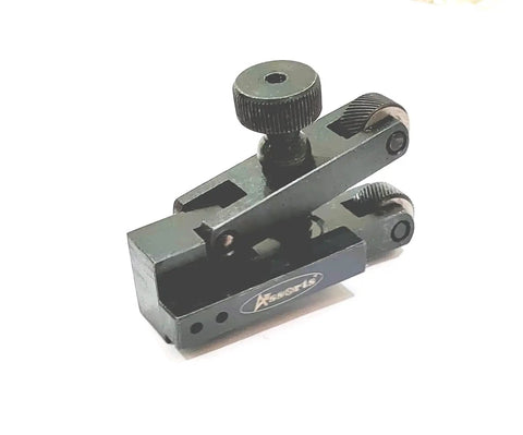 V Clamp Knurling Tool 5-20 mm Adjustable Spring Action for Lathe Machine Quick Change Tool Post Diamond Pattern