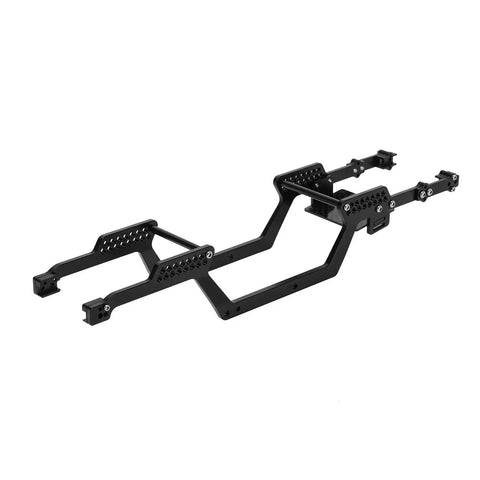 Aluminum RC Crawler Chassis Frame For TRX4M 1 18 Scale Universal LCG Style, CNC milled, alloy build for off road trucks.
