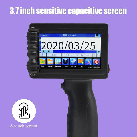 Straight Up Portable Handheld Inkjet Printer With Quick Drying Ink And Smooth Touchscreen For Dead On Date Label Printing A Killer Tool For Anyone Wanting Hassle Free Quick Prints