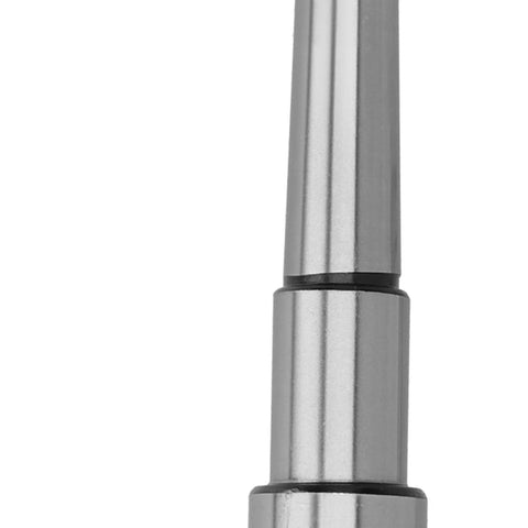 Close-up view of the Beefy Drill Chuck Arbor For Morse Shank MT3 To 19.05mm Annular Cutter Sleeve Industrial Tool, solid steel body.