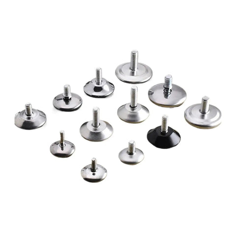 Sturdy Adjustable Furniture Legs Set 10 Pieces With Anti Slip Base And Leveling Feet For Tables And Cabinets Built To Last Easy Install Quiet Durable Supports M6 M8 M10 Screws Heavy Duty Hardware