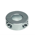 Set Of Four Three Quarters Inch Bore Zinc Plated Shaft Collar With Double Split Clamp On Design, rust resistant carbon steel