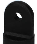 Heavy Duty 12 Piece Boat Deck Hinge Jaw Slide Eye End Cap Kit For Marine Yacht Bimini Top 7/8 Inch Black Nylon Pipe Tube Fitting Replacement Hardware Accessory Set black nylon end cap for 7/8 inch marine tube
