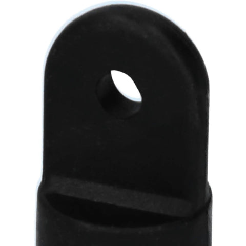 Heavy Duty 12 Piece Boat Deck Hinge Jaw Slide Eye End Cap Kit For Marine Yacht Bimini Top 7/8 Inch Black Nylon Pipe Tube Fitting Replacement Hardware Accessory Set black nylon end cap for 7/8 inch marine tube