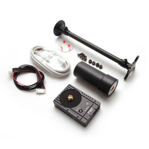 F9P GNSS Module for FPV Drones with Rover Lite Helical and Base Multi GNSS support, cables, and mounting hardware