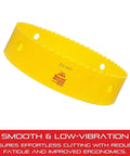 Bi Metal Deep Cut Hole Saw For Metal And Wood 210mm Diameter With 2 Inch Cutting Depth And Abrasion Resistant HSS Teeth