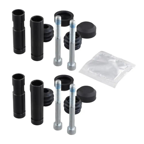 Upgrade Your Ride With This Premium Front Caliper Slider Pin Kit Featuring Durable M63K-2X Guide Bolts Perfect For 2006 To 2016 Models Using The BCF1499BX2 Setup To Fix Stuck Brakes And Smooth Out Stops, front brake pin kit, black steel