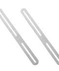 Stainless Steel Corner Brackets With Slideable Screw Slots For Easy Install No Fuss Heavy Duty Table Bracket Repair Plates