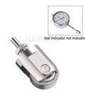Digital Caliper, Micrometer Dial Indicator Wheel Probe Steel Tip M2.5 metal roller assembly with steel tip, 10mm diameter.