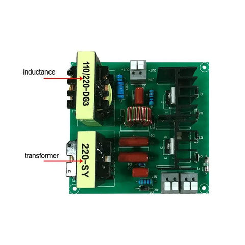 40KHz Ultrasonic Cleaner Driver Board Kit With Transducer For Car Washers And Home Washing Machines Easy Install 150W 220V PCB Circuit