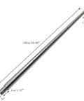 40mm Boring Bar For Portable Line Boring Machine, High Strength Alloy Steel Line Bore Bar, Precision Hole Drilling Tool, 150cm length