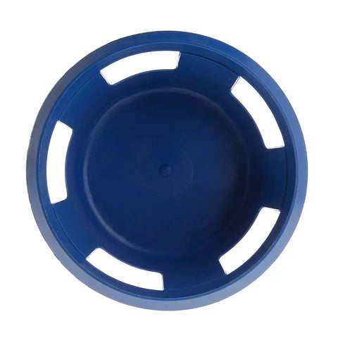 Blue Raliyatx Automatic Pigeon Feeder With Five Feeding Ports. Heavy Duty Chicken Food Dispenser Made From Safe Plastic. Durable Poult Supplies And Case 5 Feed System. Perfect For Backyard Birds, Fowl Housing, And Daily Pet Care Needs Around The Farm Or