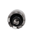 Close-up view of a metal 16mm cutter from the Hole Saw Kit With 16mm Cutter And 68mm Length, HSS Spring Loaded Twist Drill Bits, 2 Pack