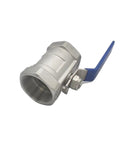 Rock Solid SS304 Stainless Steel Female BSP Ball Valve For Dang Tough Water Flow Control Slick Quarter Turn Switching No Fuss Mounting