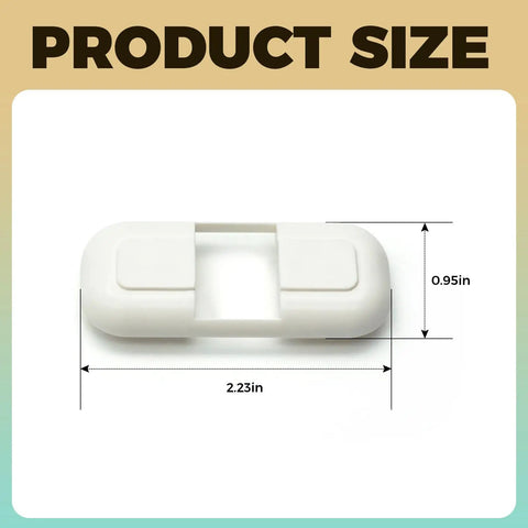 No Sweat Washer Lid Lock Bezel Replacement For Speed Queen Machines Fits 203643 Ap6339802 Ps1359783, measured size 2.23x0.95 inches.