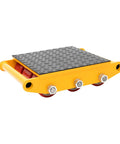 Heavy Duty Machinery Skates With Nine Rollers Workhorse Mover Dolly For Large Equipment 33069 Lbs Max Capacity steel base