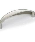 3 Inch Center To Center Brushed Nickel Traditional Cup Shaped Cabinet And Drawer Pull Handle For Kitchen Bathroom And Furniture