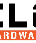 CLG Hardware logo in bold black and orange font on a white background