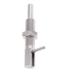 Heavy Duty Retractable Indexing Spring Plunger With L Handle And Nut Precision M16 Replacement Pin, stainless steel finish, compact design.