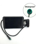 Electric Bike Display Panel For KT LCD8H Controllers Color Waterproof 24V 36V 48V Digital Screen With Remote Bracket detail view