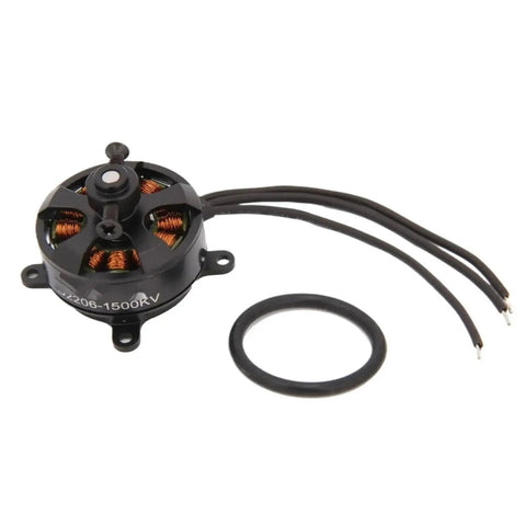 Beefy Brushless Motor 1500KV 2-3S For RC FPV Drones And Planes, Outrunner Power, durable aluminum housing, easy install
