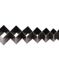 Seven rhombic punching dies aligned, 7 Piece Die Punch Cutter Rhombic Punching Die Set For Leather Craft Hollow Cutter, high-speed steel