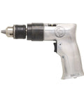 CP785 Air Power Drill 3 By 8 Inch With Keyed Chuck, Aluminum Housing, Pistol Grip, 0.5 HP, 370 W, 2400 RPM side view