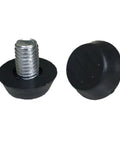 Rugged Adjustable Leveling Feet For Furniture M6 And M8, Height Adjustable 10-17mm For M6 And 10-20mm For M8, PP Plastic With Galvanized Screws, Silent Non Slip Feet, Multi Pack Options 4 8 10 20 30 50 Pcs, black furniture leveling feet with threaded screw