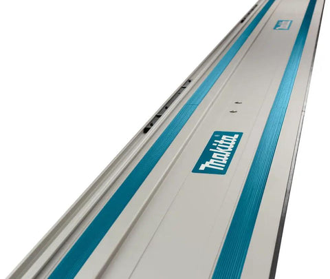 Kickass Heavy Duty Guide Rail Connector For Precise Track Saw Cuts Easy Slide Mount Design showing steel construction and channel design.