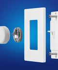 Smart Dimmer Switch For Paddle Decorator Switches Keeps Philips Hue Bulbs In Ready Mode So You Always Have Hue Control And Converts