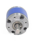 36 Mm Planetary Gearbox For 550 Dc Motor High Ratio 516 showing a blue and silver metal housing with a shaft for robots and DIY models.