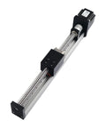 KHMOS HMS40 linear guide rail module with 200mm stroke, 10mm lead, NEMA23 56mm motor, ball screw drive