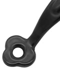 Close-up of 12 Pack Rustic Barn Door Handles Do It All Black 3 Inch Gate Pulls For Cabinets Closets Garage Drawers Indoor Outdoor Use 66mm Hole To Hole Screws Included