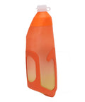 Dope Aerodynamic Water Bottle Set With Carbon Fiber Cage And 680ML Capacity, orange flexible design, leakproof spout, biking hydration.