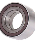 Close-up of a metal wheel bearing from the Front Wheel Bearing And Hub Assembly Replacement Kit For Caliber, Compass, Patriot, Lancer, Outlander.