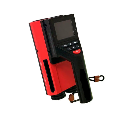 Heavy Duty Stud Finder Wall Scanner All In One Electrical Pipe Cable Detector Built Tough Rebar Scanner with display and controls.