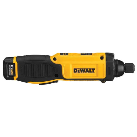 8V Max Cordless Gyroscopic Screwdriver With Motion Activation, Variable Speed 0-430 RPM, Reversible, Rechargeable With Battery
