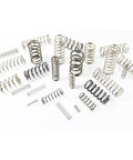Stainless Steel Springs Set With 420 Pieces In 24 Different Sizes For Shop And Home Repairs, Compression Springs Assortment Kit