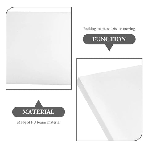 Heavy Duty Cuttable PU Foam Sheets For Packing And Shipping High Density Protective Foam Pads For Moving Cushioning And Vibration Absorption