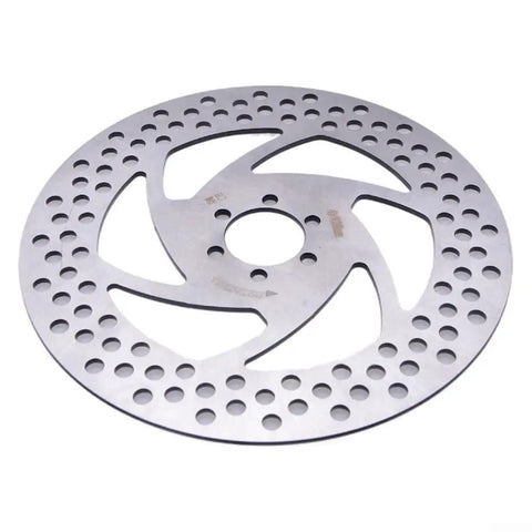 Beefy Disc Brake Rotor For Bikes And Ebikes, 180mm And 203mm Options, 6 Bolt Mount, 3mm Thick Stainless Steel With Slotted Heat Dissipation