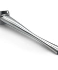 Rock Solid Zinc Alloy Furniture Legs Built Tough For Every Room Quick 23Cm Silver Table Risers single leg close-up view.
