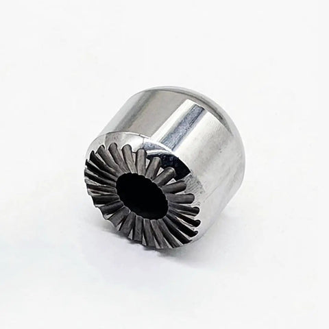 Pro Grade Wire EDM CNC Conductive Block For Power Feed Contact Tungsten Steel, High Density Silver Conductivity Piece, OD 24.5mm X H 20mm X ID 10mm